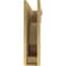 Ekena Millwork 9"W x 36"D x 36"H Thin Alma Rough Cedar Woodgrain TimberThane Corbel, Primed Tan CORUR09X36X36ALMRCPR - alternate 4